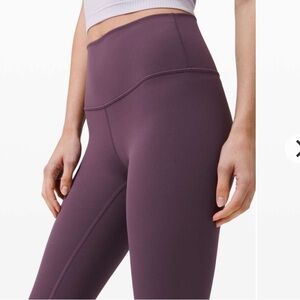 Lululemon Wunder Under High-Rise Tight 25" *Luxtreme
Grape Thistle size 8 NWOT
